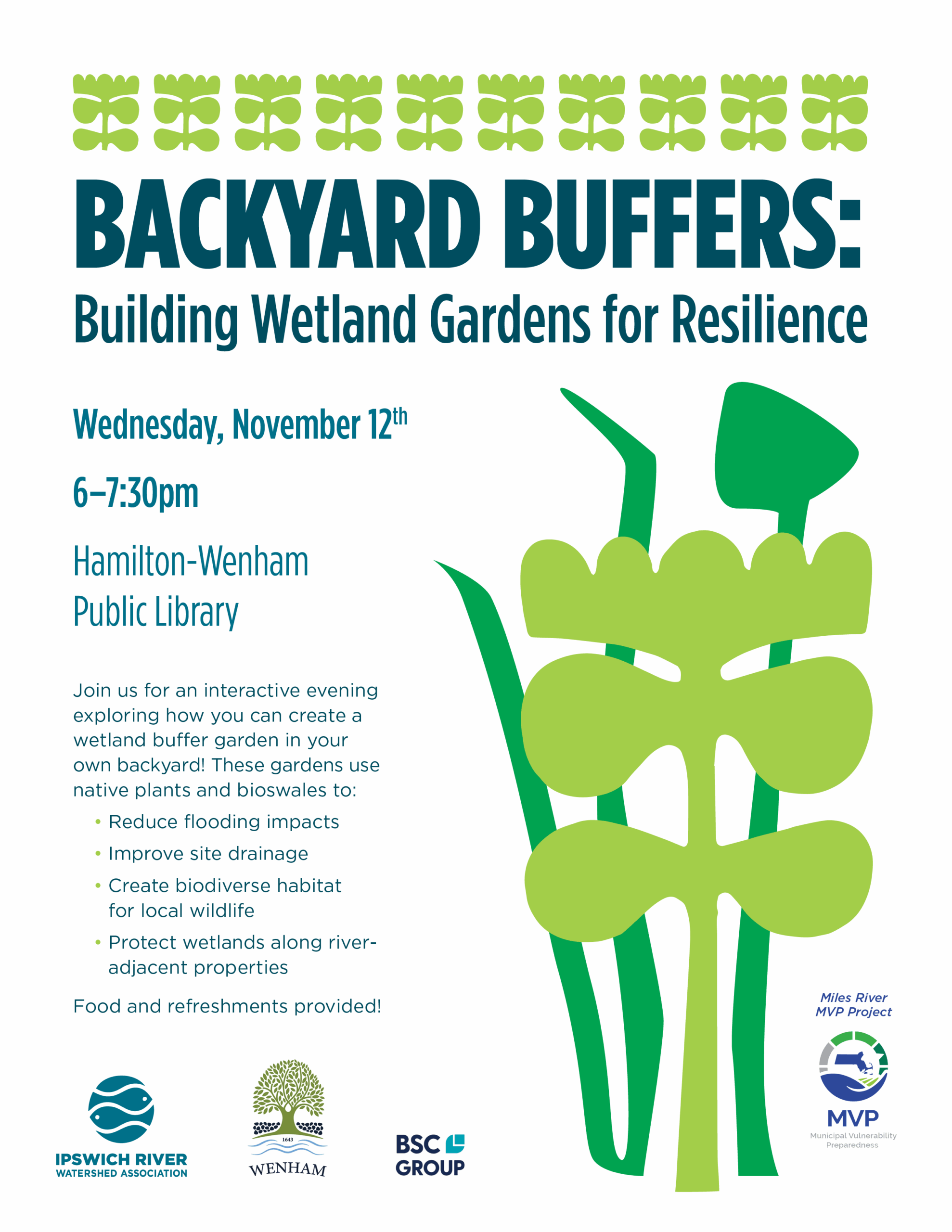 Backyard Buffers: Building Wetland Gardens - Ipswich River Watershed ...